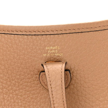 Hermes Taurillon Clemence Maxi Quadrille Evelyne TPM Chai Bleu Rouge H Bleu Saphir 6 of 11