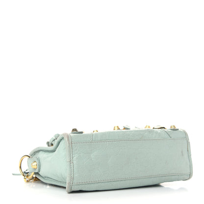 Balenciaga Agneau Giant 12 Gold Hardware Mini City Vert Jade 4 of 10