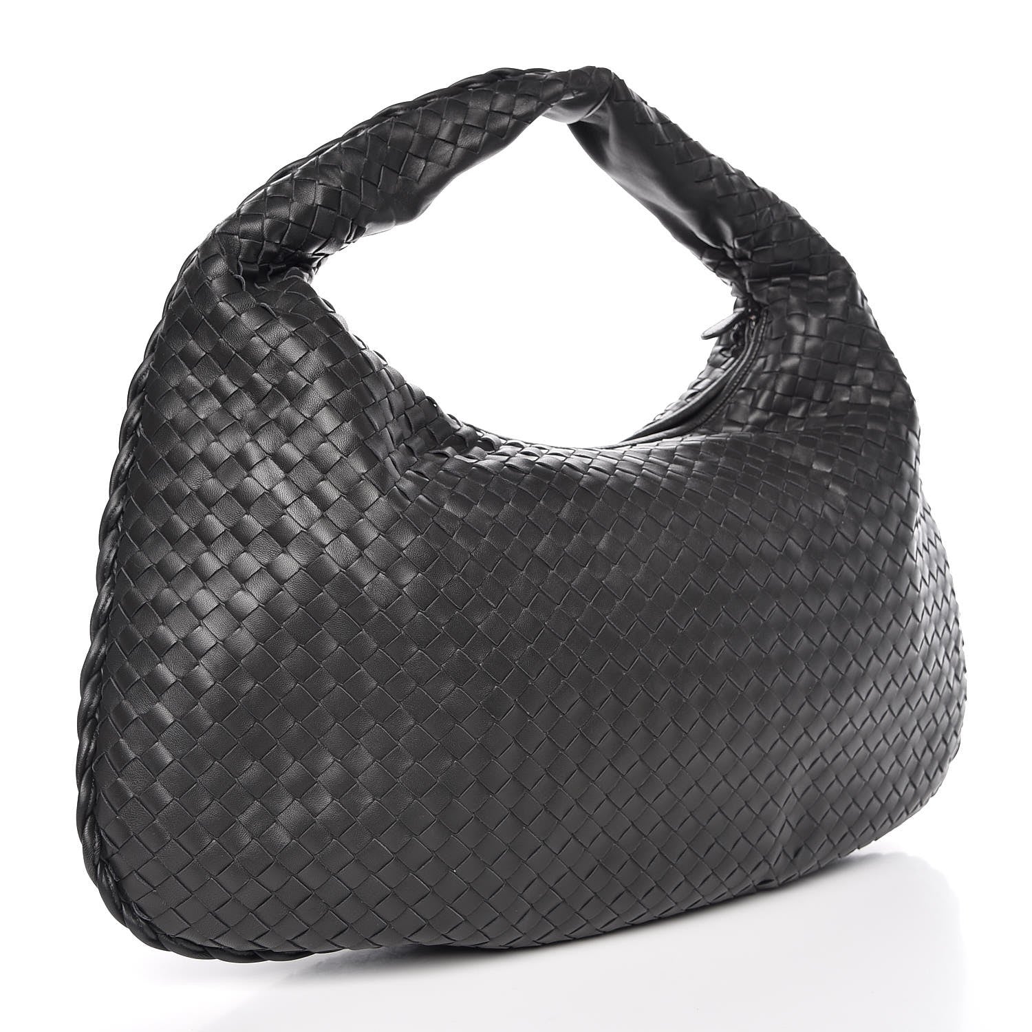 Bottega Veneta Nappa Intrecciato Large Veneta Hobo Ardoise 3 of 8