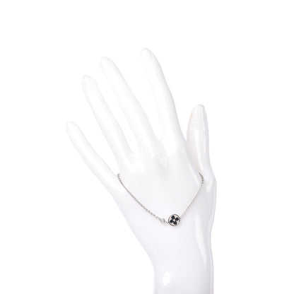 Louis Vuitton 18K White Gold Diamond Idylle Blossom Bracelet 2 of 5