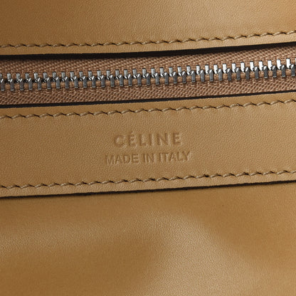 Celine Satinated Natural Calfskin Large Studs Vertical Cabas Sand 5 of 7