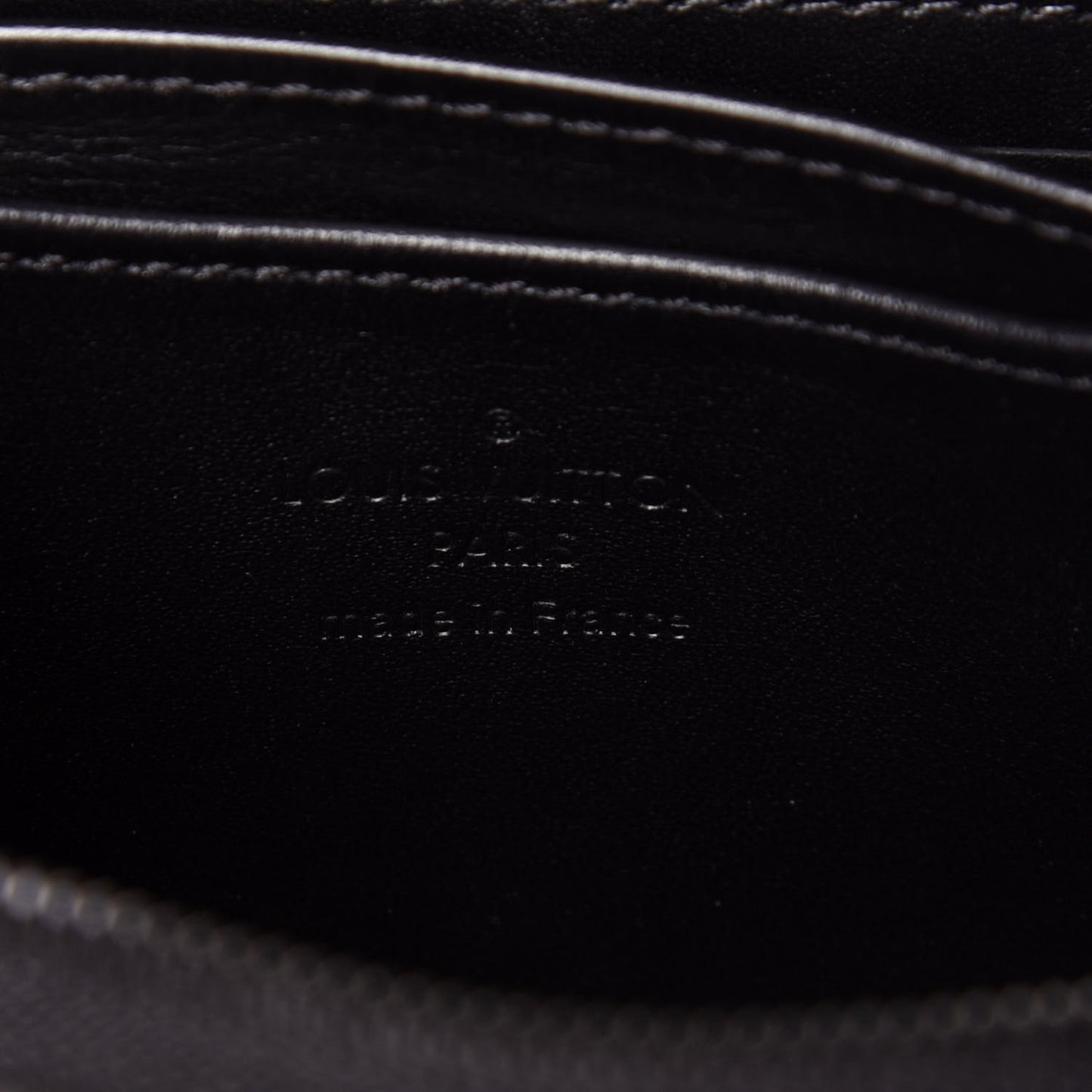 Vernis Zippy Coin Purse Wallet Noir Magnetique