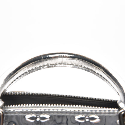 Louis Vuitton Monogram Miroir Speedy 35 Silver 8 of 9