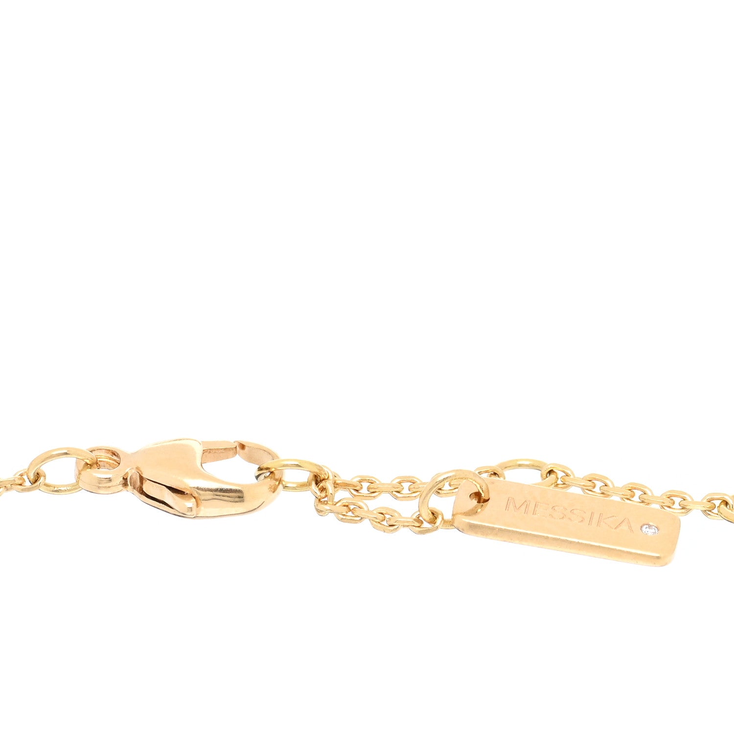 Messika 18K Yellow Gold Diamond Classic Baby Move Pave Bracelet 4 of 4