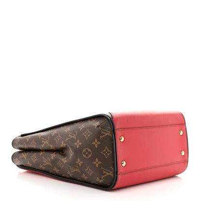 Louis Vuitton Calfskin Monogram Kimono Tote Cherry 4 of 16