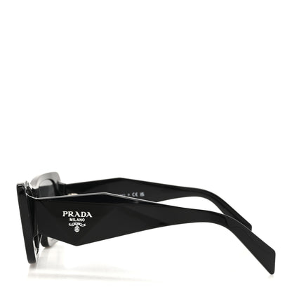 Prada Acetate Symbole Sunglasses SPR 08Y Black 3 of 7