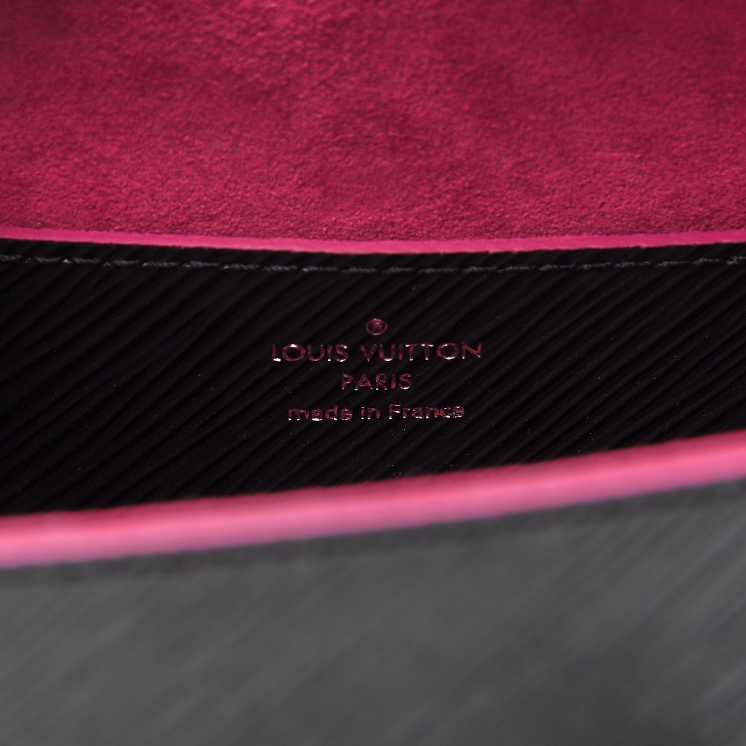 Louis Vuitton Epi Twist Shoulder Bag MM Black Pink 7 of 7