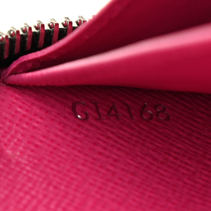 Louis Vuitton Epi Zippy Wallet Black Hot Pink 7 of 7