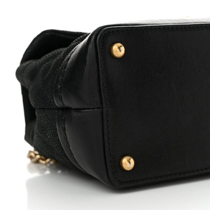 Chanel Iridescent Grained Calfskin Medium Globe Trotter Flap Black 9 of 15