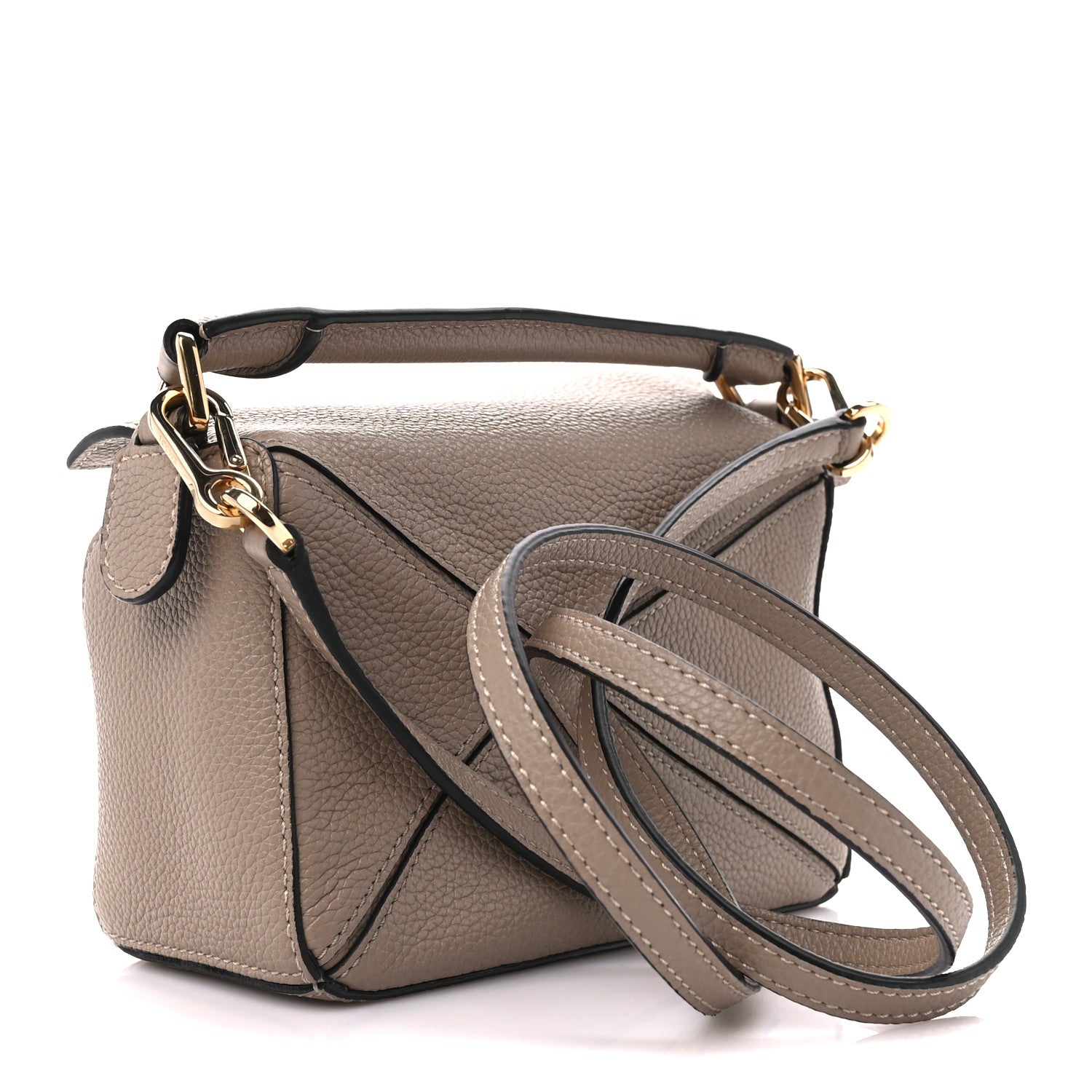 Loewe Calfskin Mini Puzzle Bag Sand Mink 3 of 11