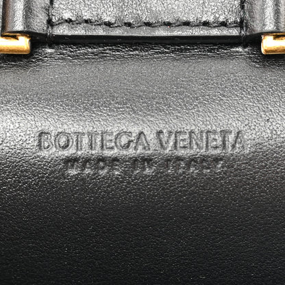 Bottega Veneta Nappa Intrecciato Trio Card Case On Chain Black 8 of 9