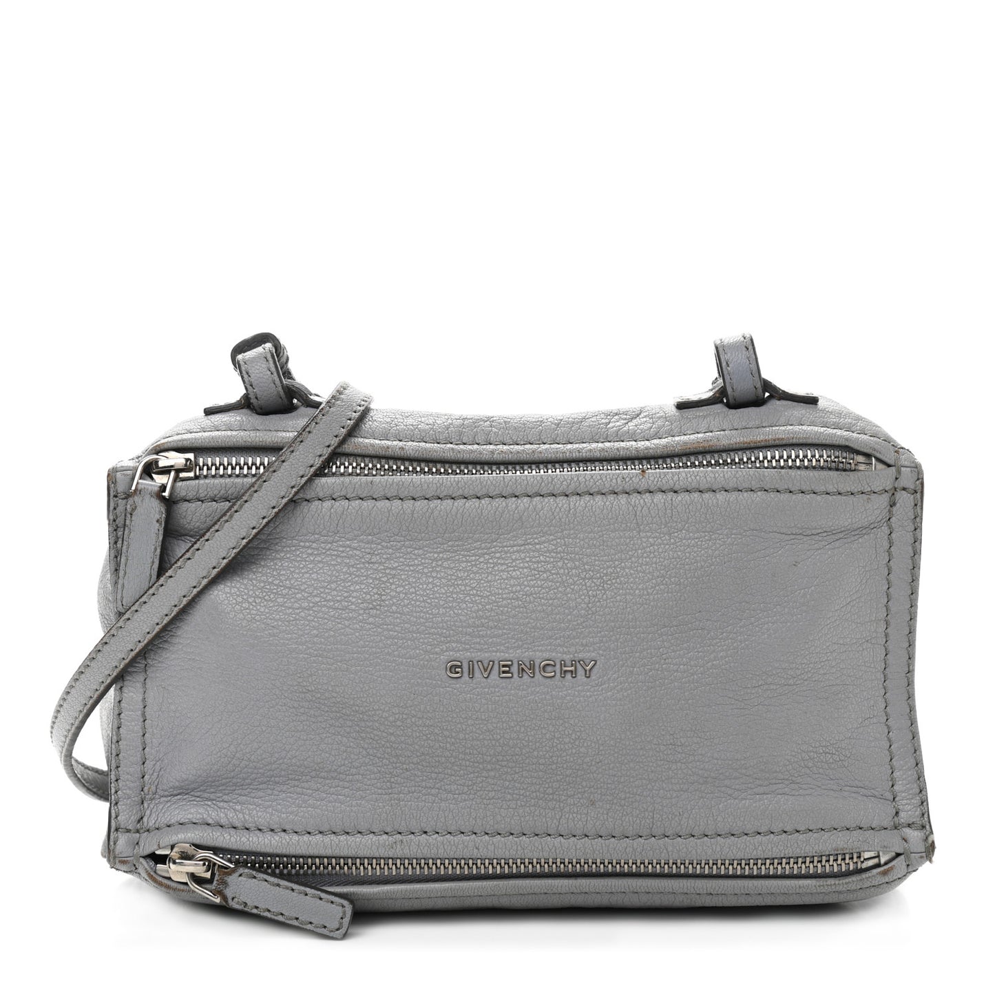Sugar Goatskin Mini Pandora Dove Grey