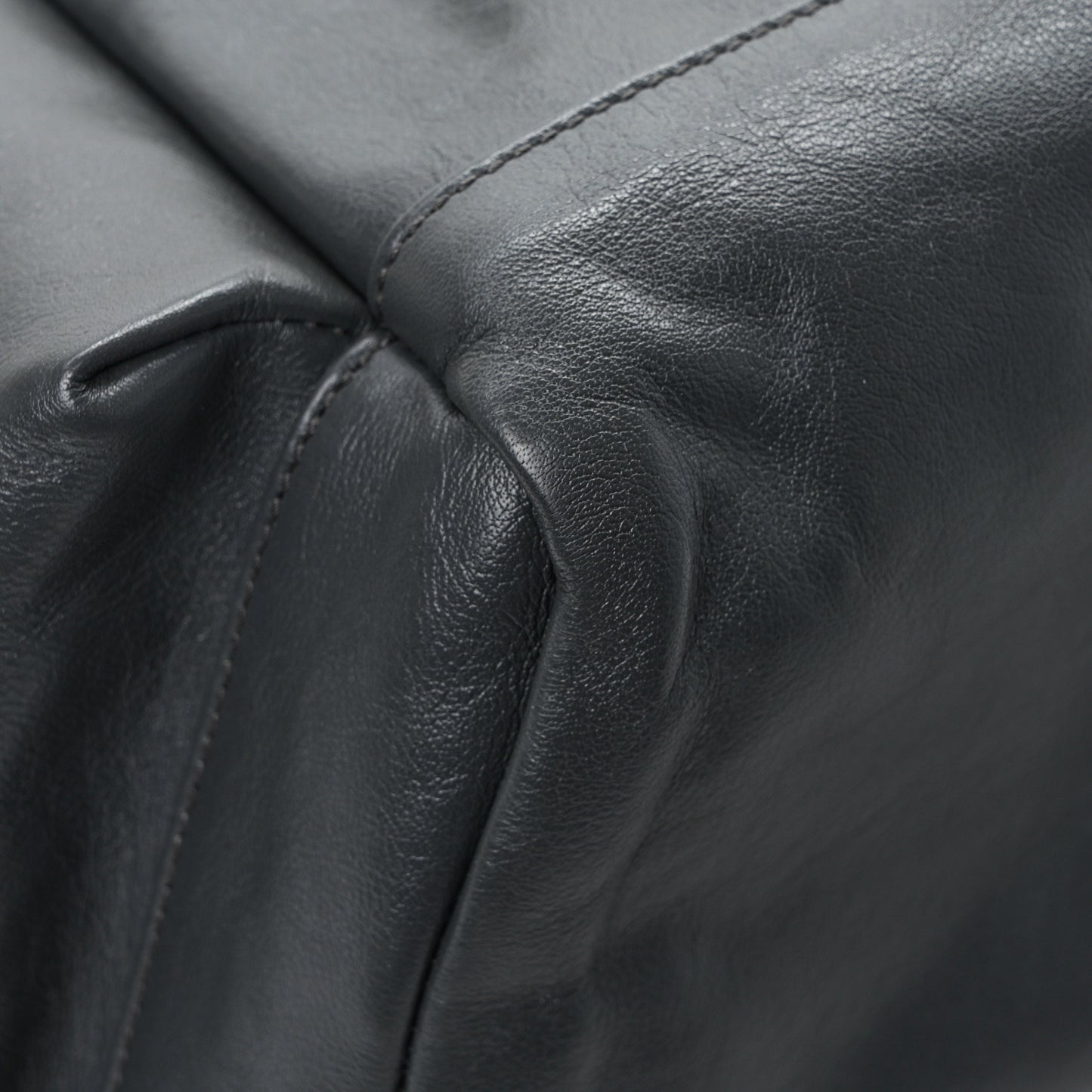Calfskin Monochrome Double G Backpack Grey