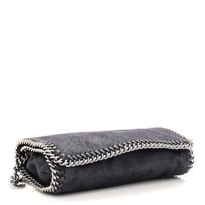 Stella McCartney Shaggy Deer Falabella Crossbody Bag Navy 3 of 8