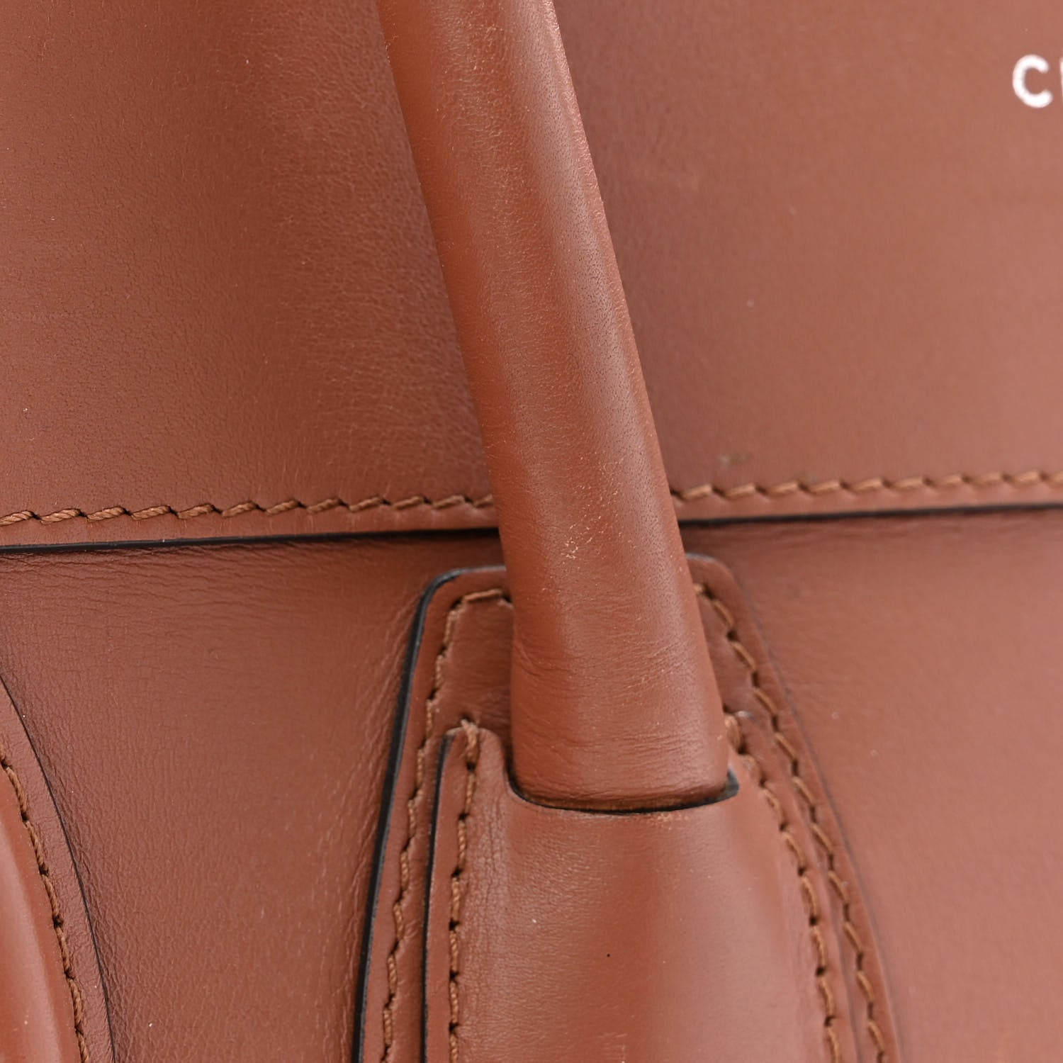 Celine Smooth Calfskin Mini Luggage Sienna 11 of 13
