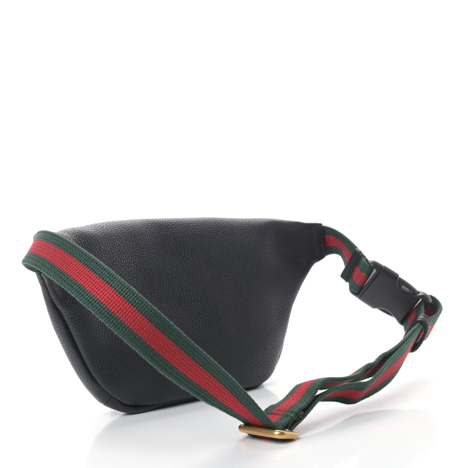 Gucci Grained Calfskin Small Logo Belt Bag Black 3 of 9