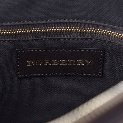Burberry Haymarket Check Small Gladstone Chocolate 6 of 13