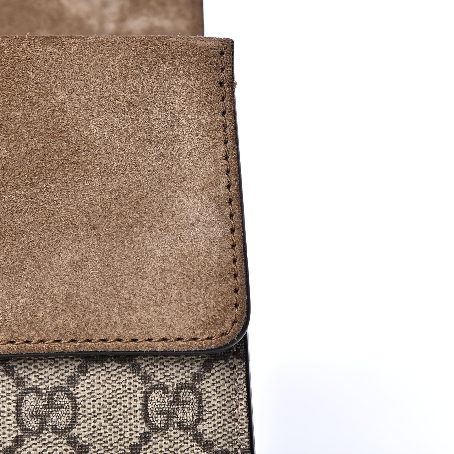 GG Supreme Monogram Small Dionysus Shoulder Bag Taupe