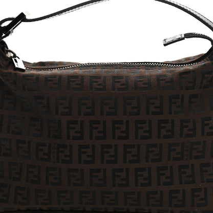 Fendi Zucchino Mini Pochette Tobacco Moro 8 of 10