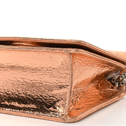 Christian Dior Ceramic Effect Deerskin Diorama Club Bag Gold 9 of 10