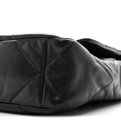 Chanel Goatskin Quilted Large Chanel 19 Flap Black 18 of 19