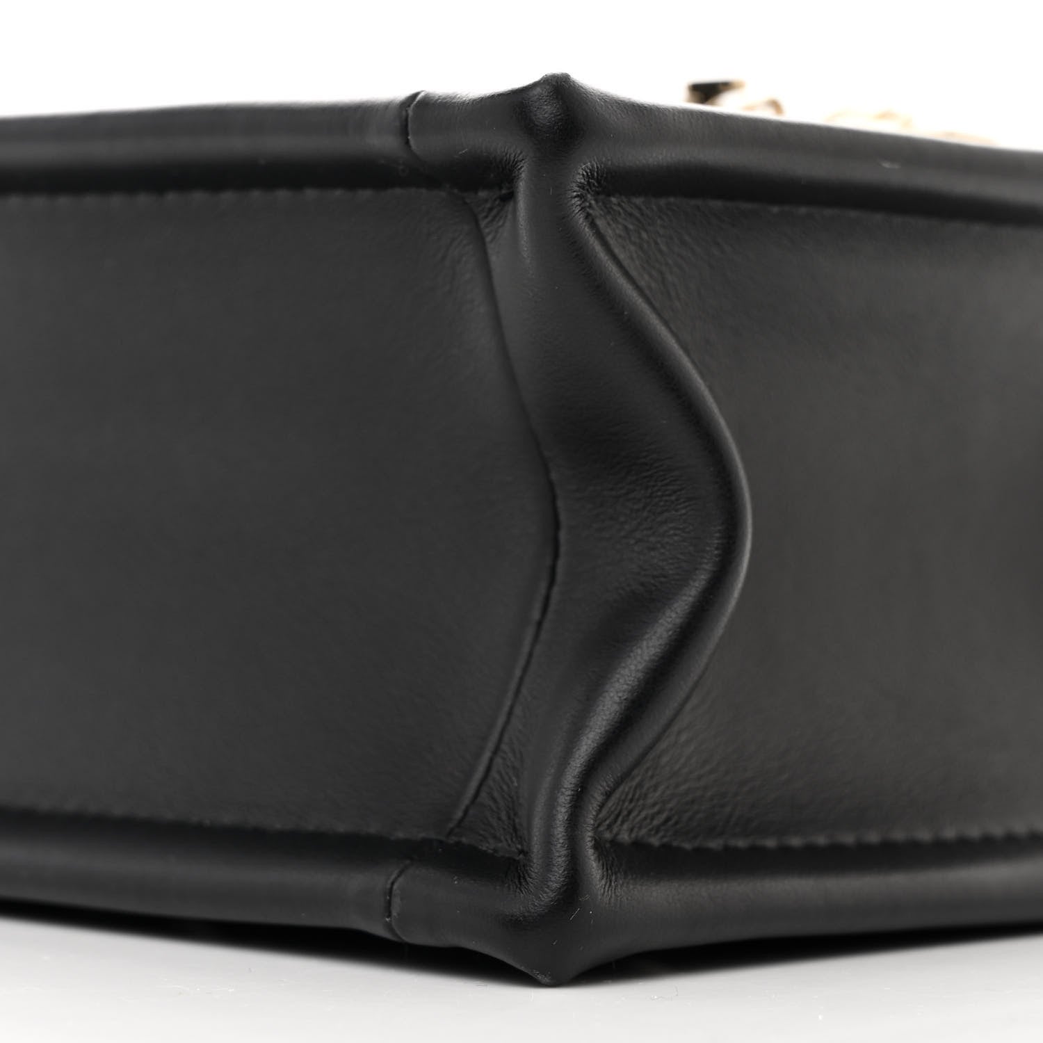 Christian Dior Calfskin Macrocannage Mini Book Tote Black 10 of 10