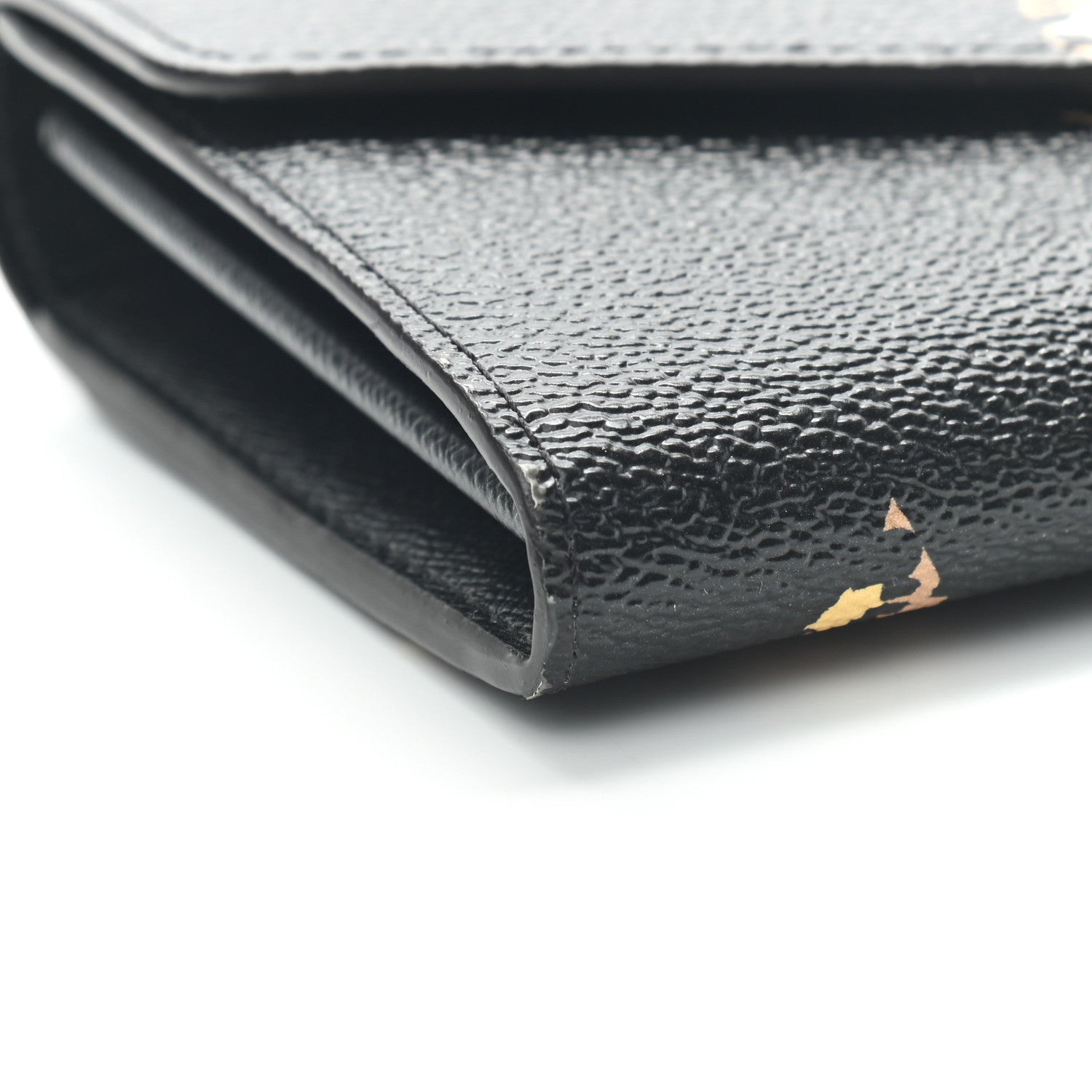 Louis Vuitton Monogram Giant Jungle Sarah Wallet Black 7 of 8