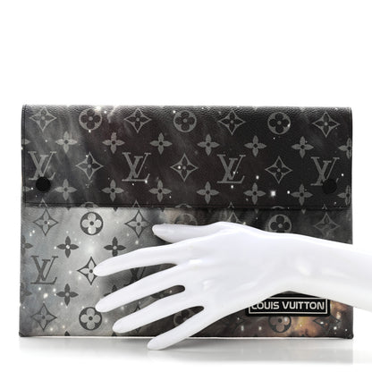 Louis Vuitton Monogram Galaxy Pochette Alpha Triple 2 of 7