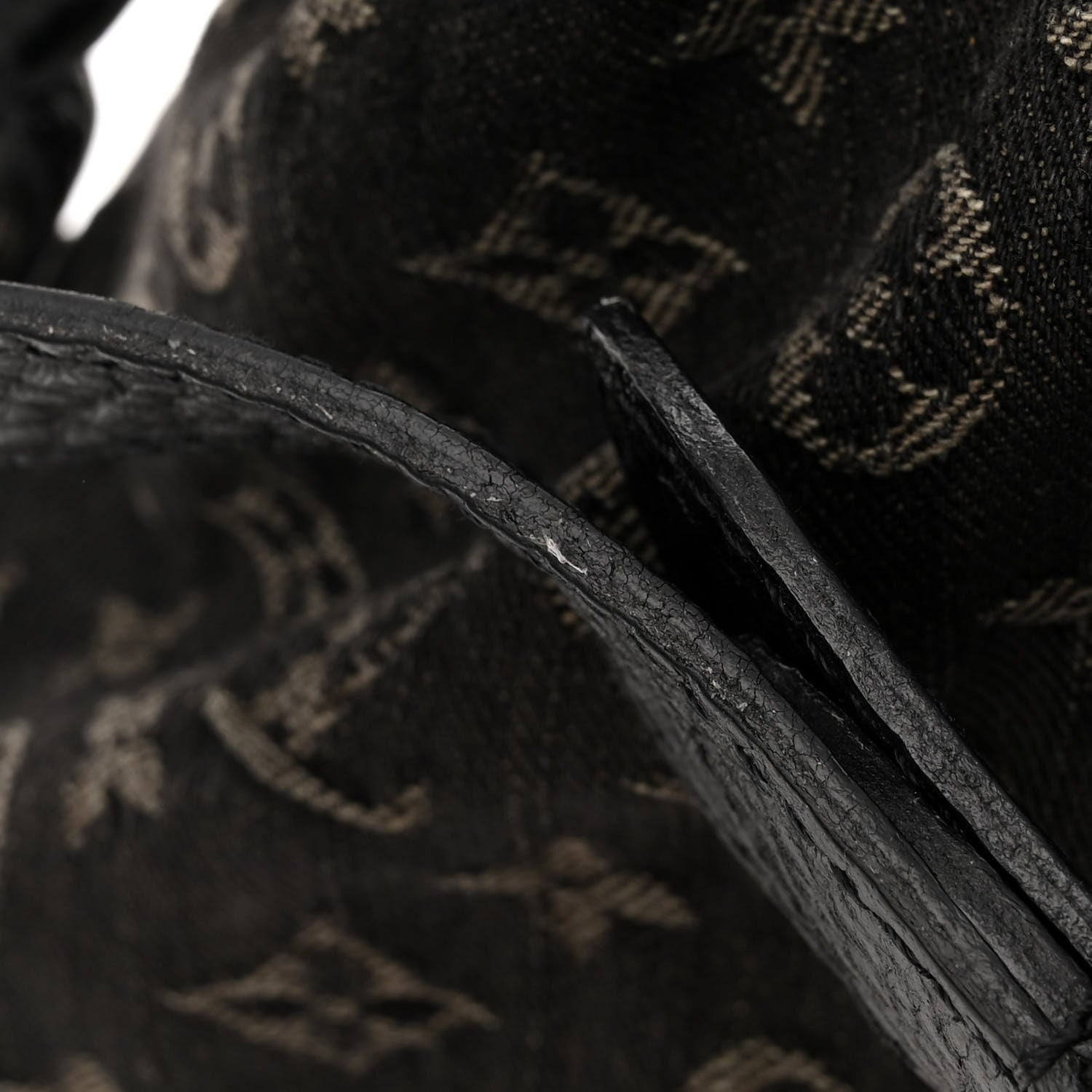 Louis Vuitton Denim Neo Cabby MM Black 20 of 22