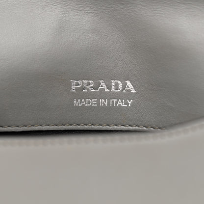 Prada Saffiano Cuir Identity Shoulder Bag Ardesia 6 of 13