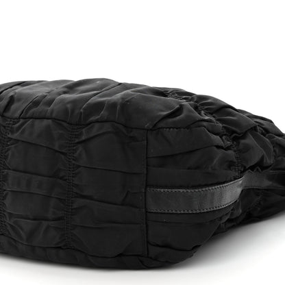 Prada Tessuto Nylon Gaufre Hobo Black 9 of 11