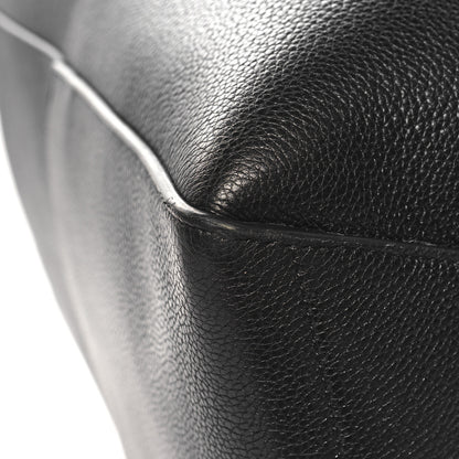 Celine Soft Grained Calfskin Sangle Bucket Bag Black 11 of 11