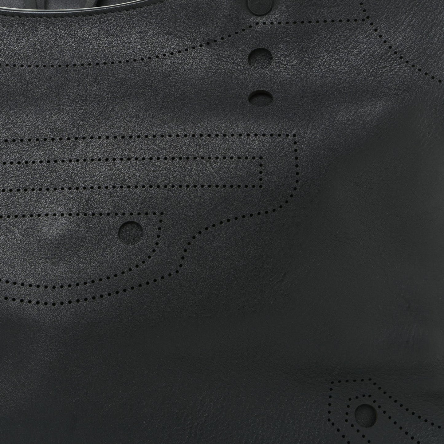 Veau Soyeux Perforated Blackout Hardware City Black