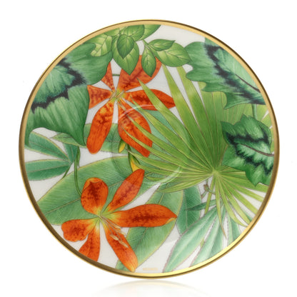 Hermes Porcelain Passifolia Coffee Cup And Saucer Set Of 2 6 of 9