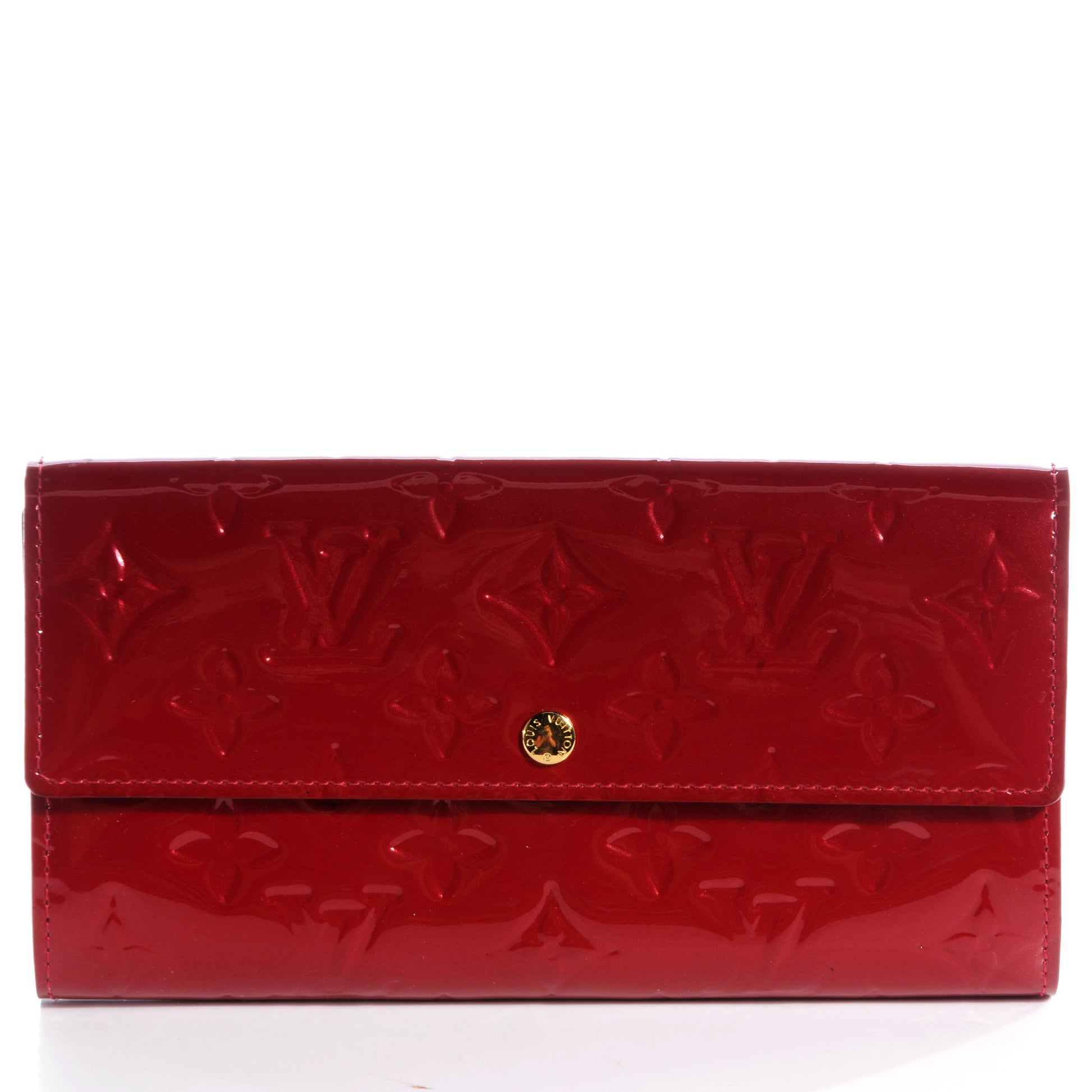 Louis Vuitton Vernis Sarah Wallet Pomme D'Amour 1 of 8