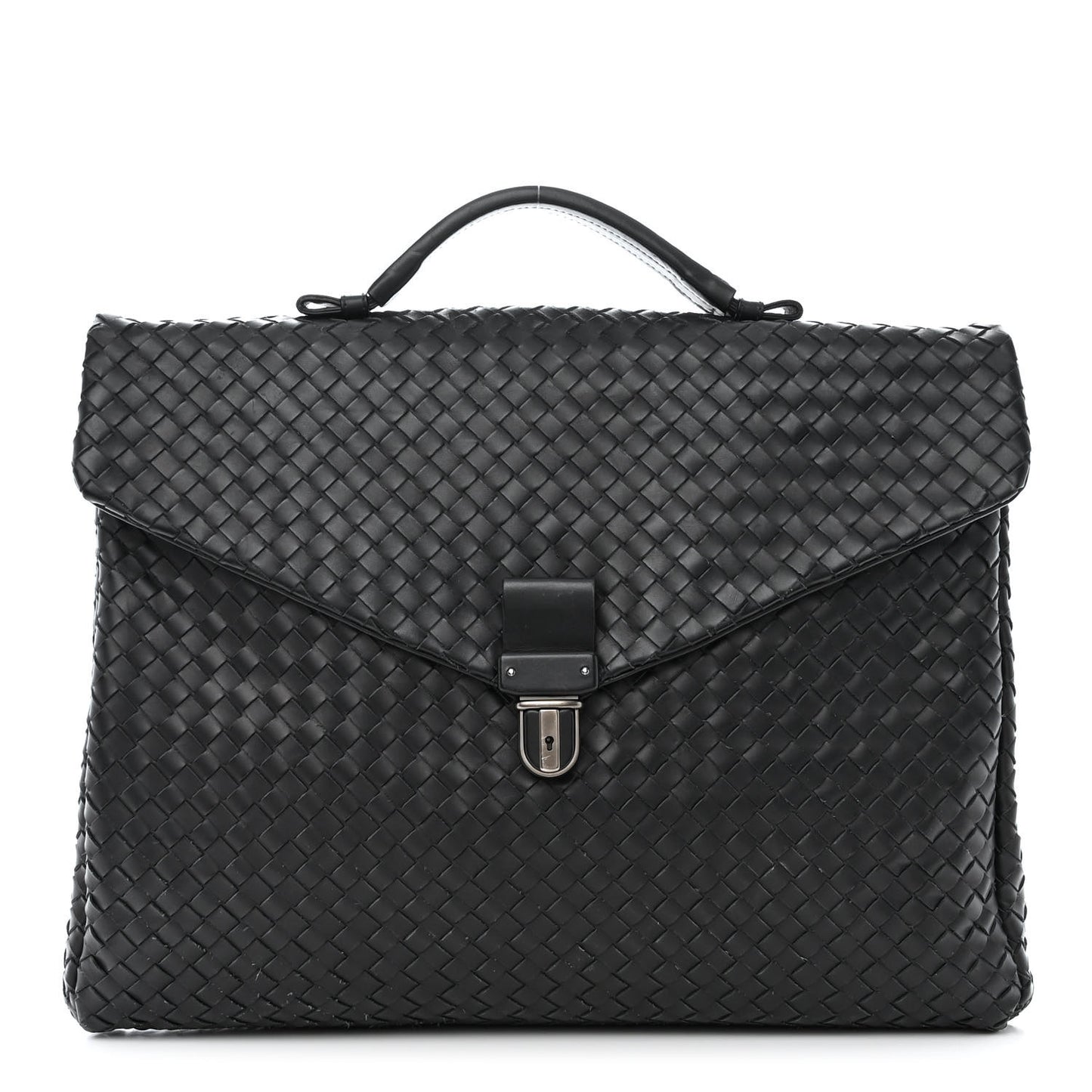 Intrecciato VN Briefcase Black