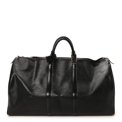 Louis Vuitton Epi Keepall 50 Black 1 of 15