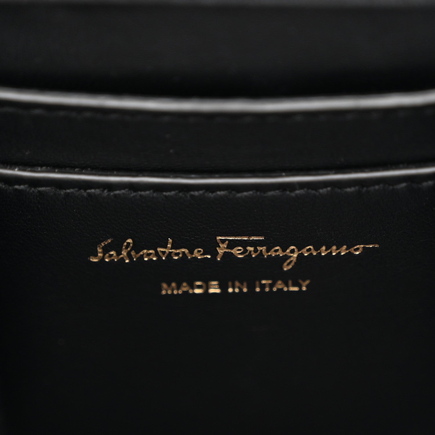 Salvatore Ferragamo Brushed Calfskin Micro Iconic Top Handle Bag Nero 6 of 9