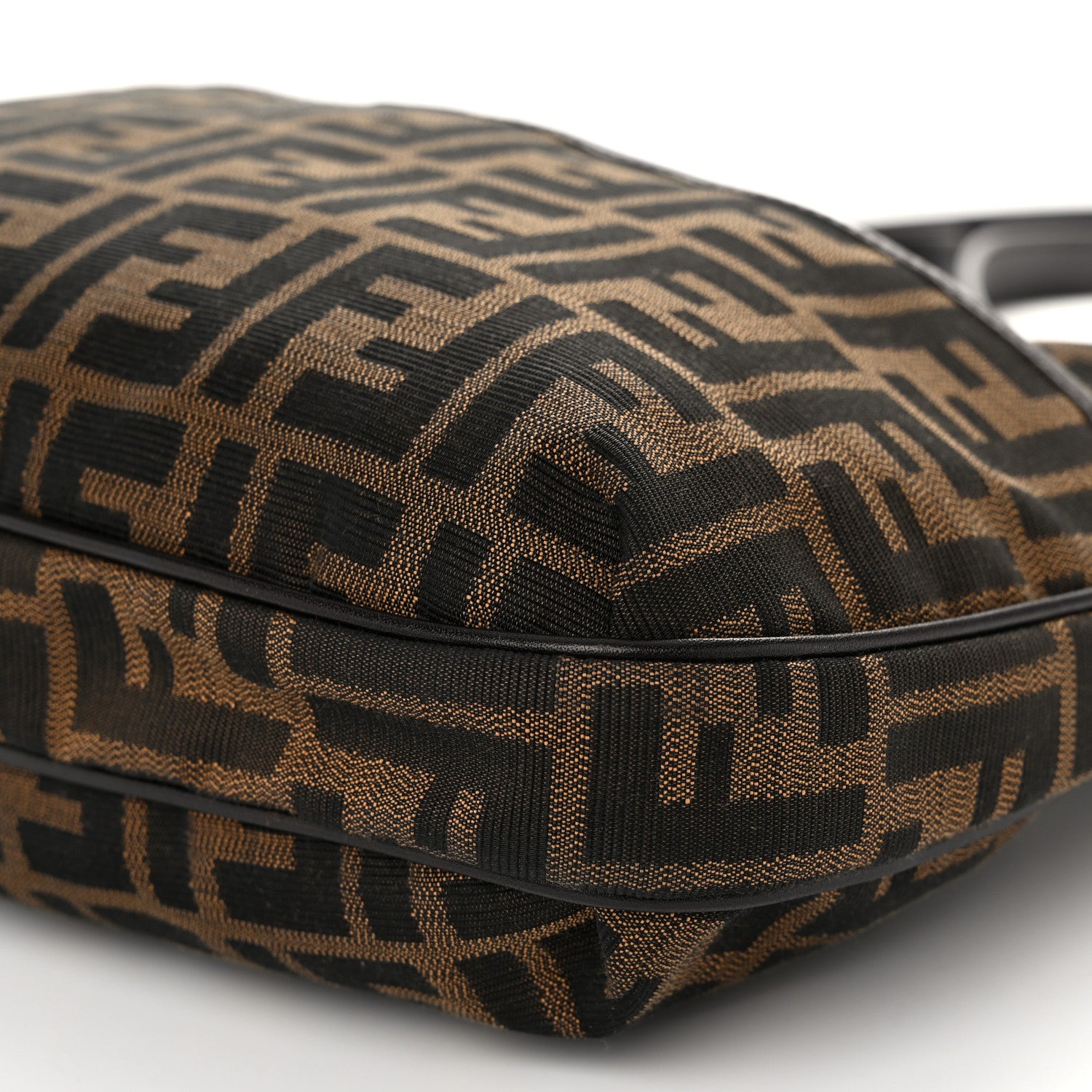 Fendi Zucca Cuoio Lucido Chef Crossbody Bag Tobacco Moro 10 of 10