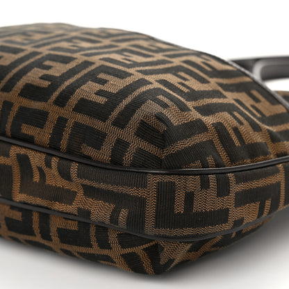 Fendi Zucca Cuoio Lucido Chef Crossbody Bag Tobacco Moro 10 of 10