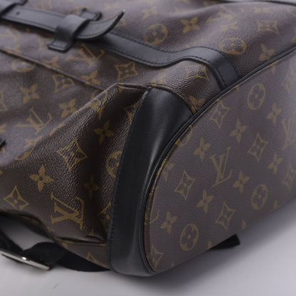 Louis Vuitton Monogram Macassar Christopher PM Backpack 4 of 12
