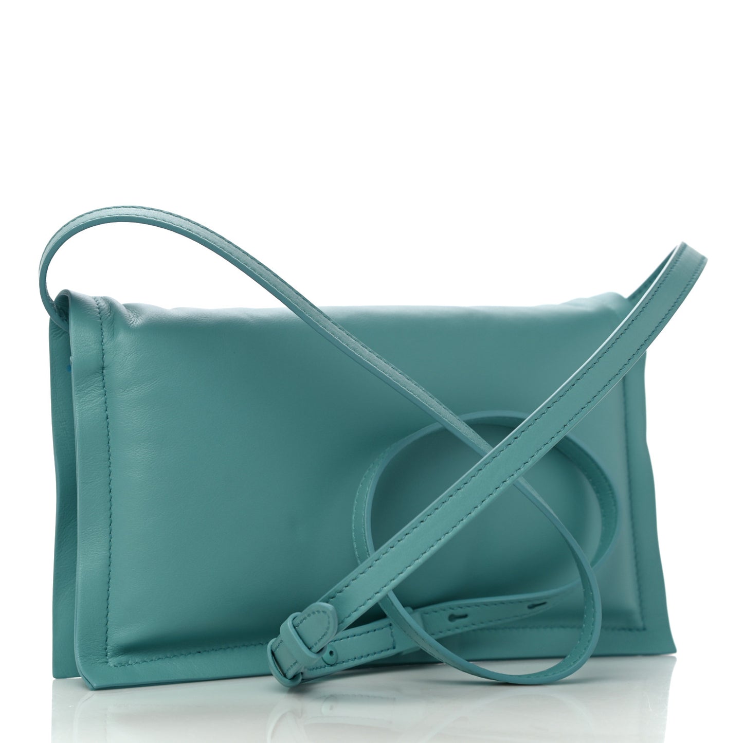 Calfskin Viva Bow Minibag Tyrone Turquoise