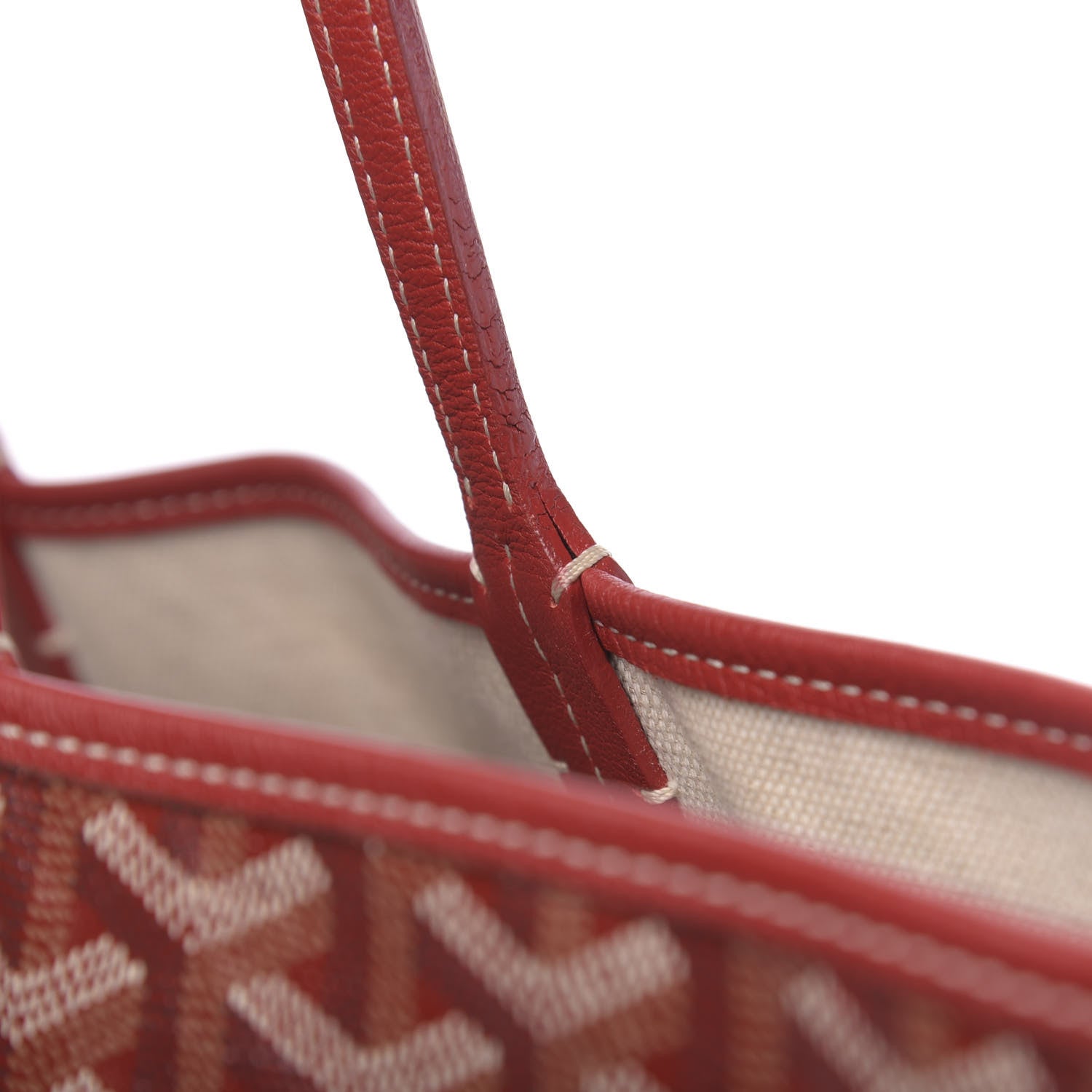 Goyard Goyardine Saint Louis PM Red 12 of 17