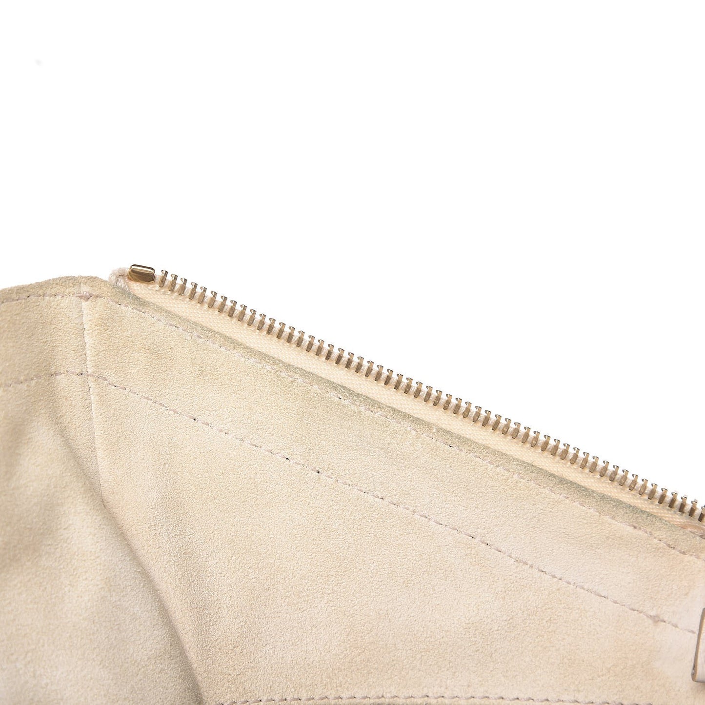 Calfskin Large Downtown Tote Ivory