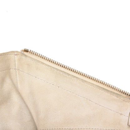 Saint Laurent Calfskin Large Downtown Tote Ivory 8 of 20