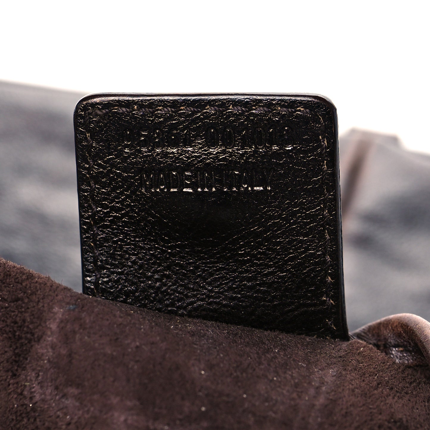 Buffalo Leather Medium Mombasa Horn Bag Brown