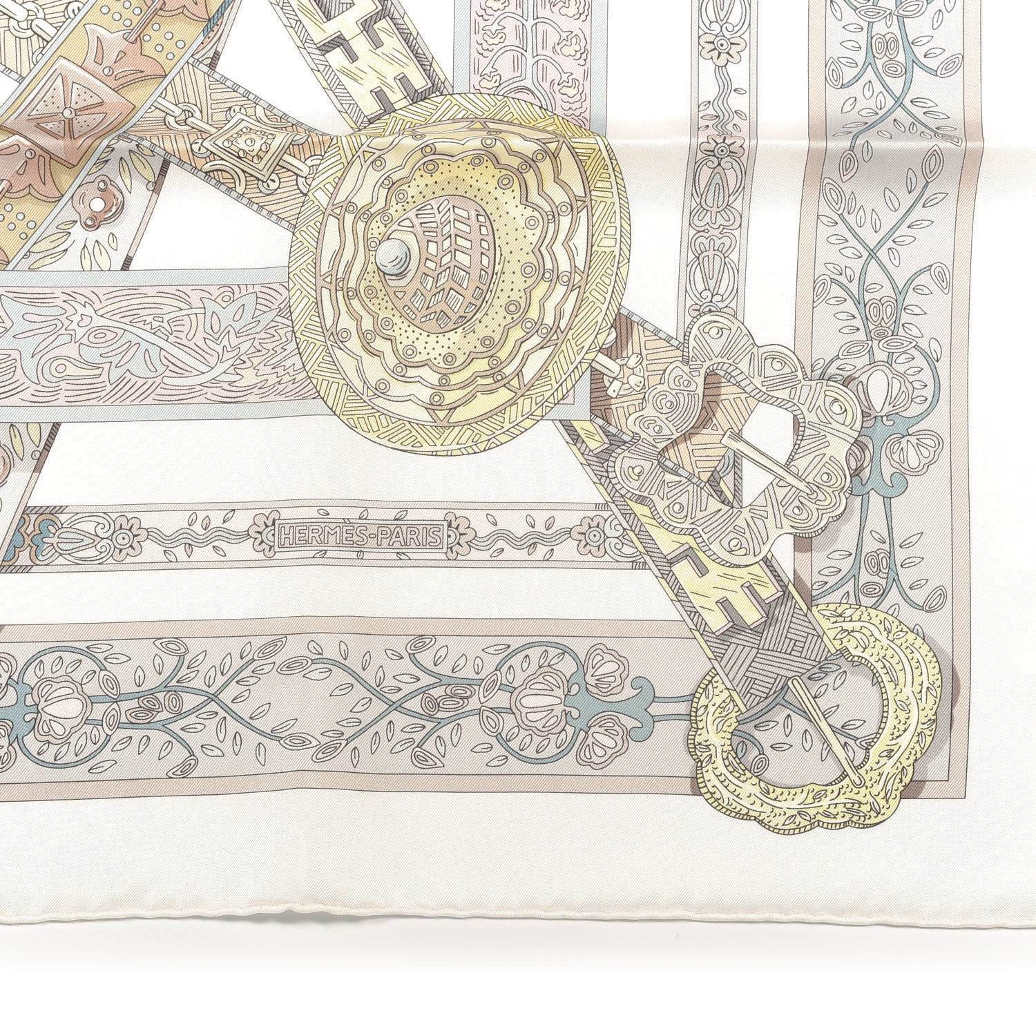 Hermes Silk Le Songe De La Licorne Scarf 90 2 of 5