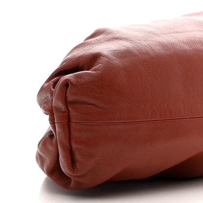 Bottega Veneta Smooth Butter Calf The Pouch Oversized Clutch Bordeaux 9 of 11