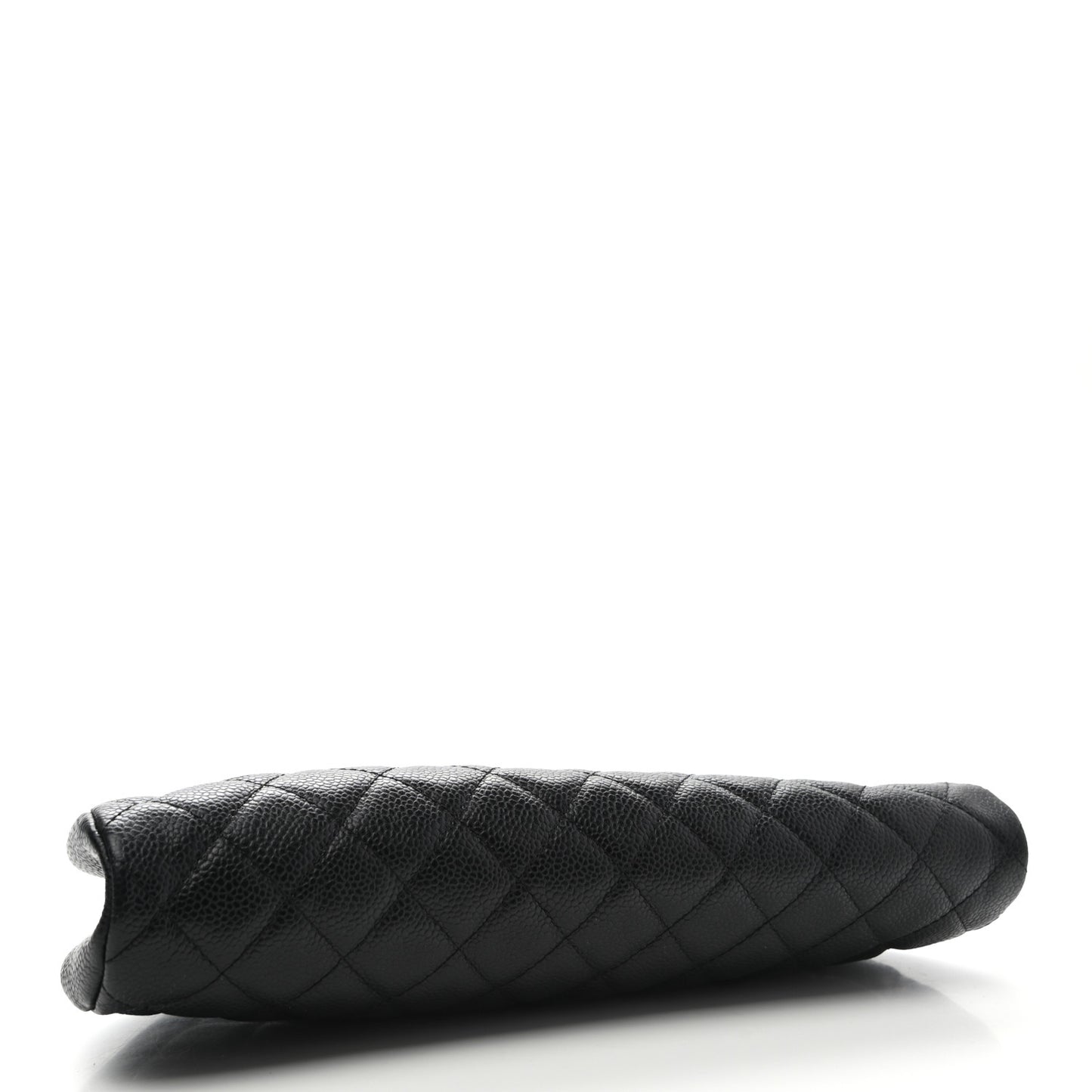 Caviar Quilted Timeless Clutch Black