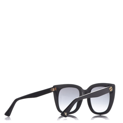 Gucci Cat Eye Sunglasses GG0163S Black 4 of 10